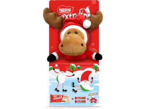 3,85€ Ahorras 57% – AMAZON – Nestlé Extrafino Chocolate Con Leche y Peluche de Regalo,140 g. 100% Cacao de cultivo sostenible seleccionado a través de NESTLE Cocoa Plan; certificado Rainforest Alliance