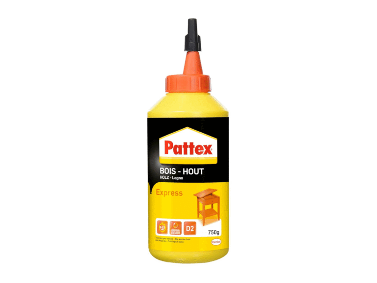 11,83€ Ahorras 40% – AMAZON – Pattex Bois Express – Cola para madera (bote de 750 g). Para trabajos de montaje (tacos, ranuras, etc.), montaje, chapa y contrachapado.