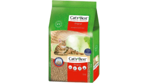 23,99€ Ahoras 42% – AMAZON – Cat’s Best Arena Gatos Aglomerante EcoPlus 40L (17,2 kg). Tierra para Gatos de Hasta 7 Semanas de Uso. Arena Biodegradable de Fibra Vegetal Ecológica,con propiedades aglomerantes que facilitan la recogida de desperdicios y evitan olores no deseados.