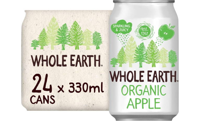 15,20€ Ahorras 56 % – AMAZON – Whole Earth Refresco de Manzana, 24 x 330ml (Bio). Con el azúcar propio de las frutas cultivadas orgánicamente y se ha endulzado con sirope de agave. El limón y la manzana destacan por ser una rica fuente de vitamina C, flavonoides, ácido fólico y minerales.