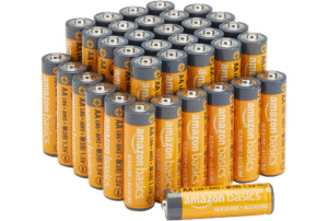 7,45€ Ahorras 49% – Amazon Basics – Paquete de 36 pilas alcalinas AA de alto rendimiento, 1,5 voltios, vida útil de 10 años. Ideales para mandos de juegos, juguetes, linternas, cámaras digitales, relojes, etc. Vida útil de 10 años; úsalas o almacénalas para cualquier emergencia