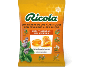 2,22€ Ahorras 58% – AMAZON – Ricola – Miel y Hierbas, Caramelos, 70 g Refresca, Suaviza la Garganta, 13 Hierbas Suizas, Sabor Miel y Hierbas, Uso Diario, Formato Bolsa, Fácil de Llevar.